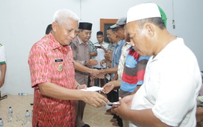 Baznas Asahan Bantu Korban Banjir di Tinggi Raja